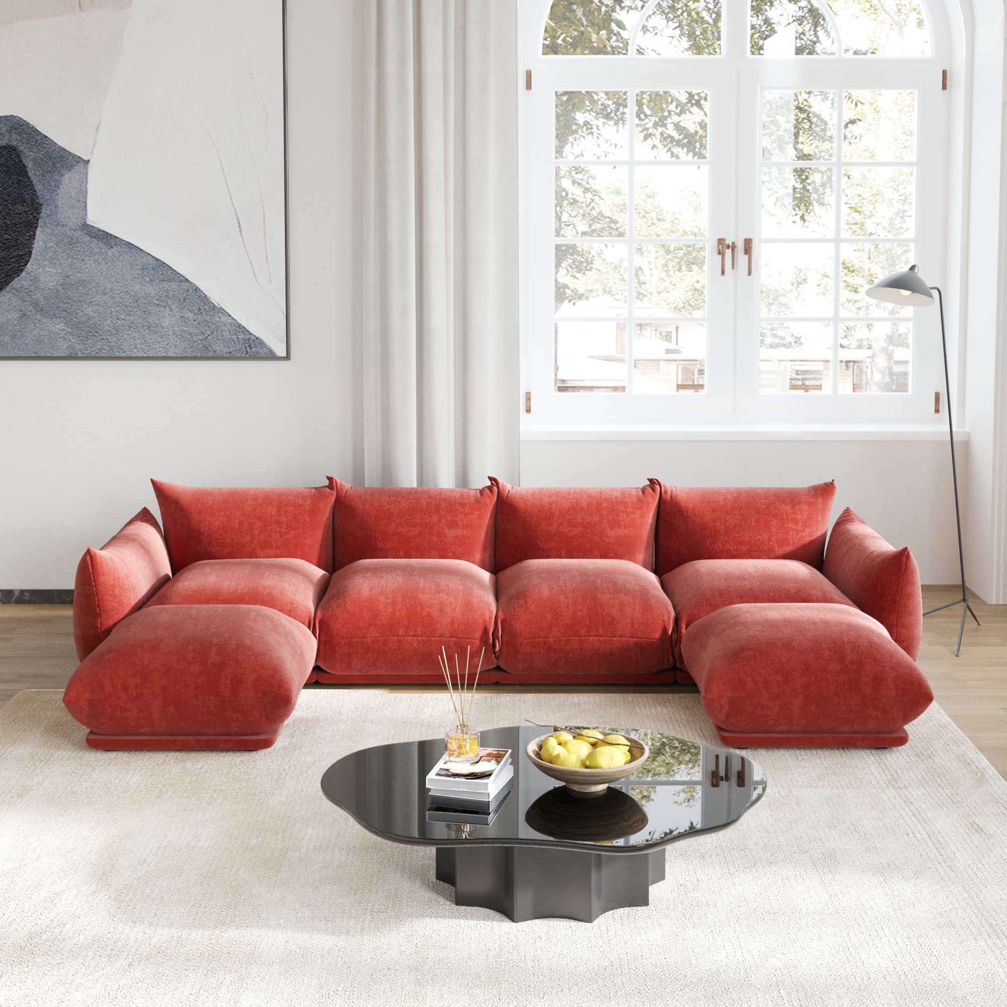 Amazon.com: TIFLON Modular Sectional Sofa,130.7inch